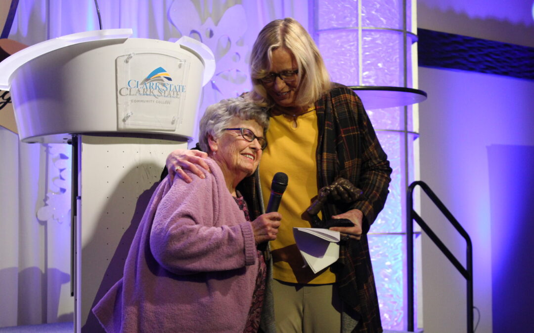 Nehemiah honors Joyce Smith with the Sara T. Landess Community Spirit Award