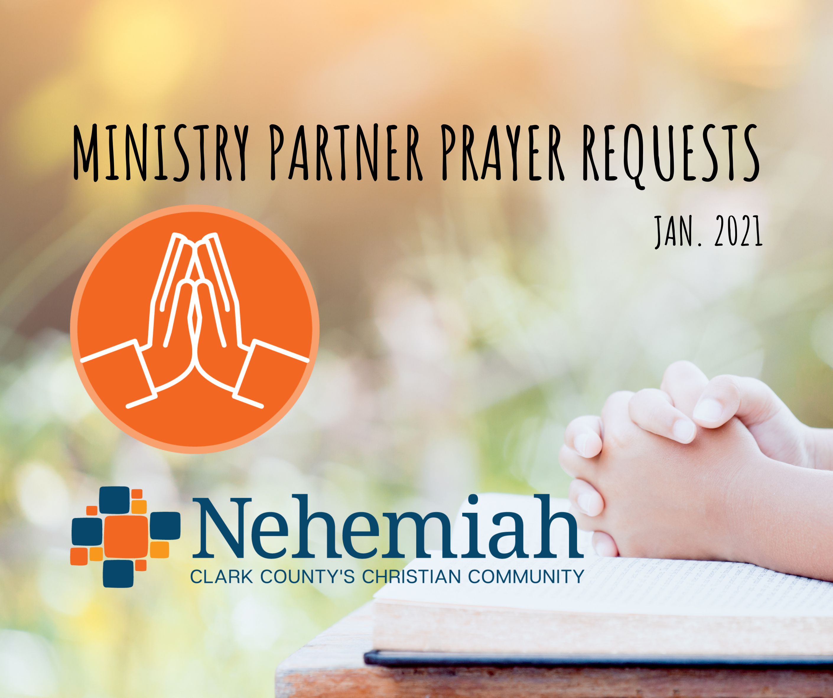 Ministry Partner Prayer Requests