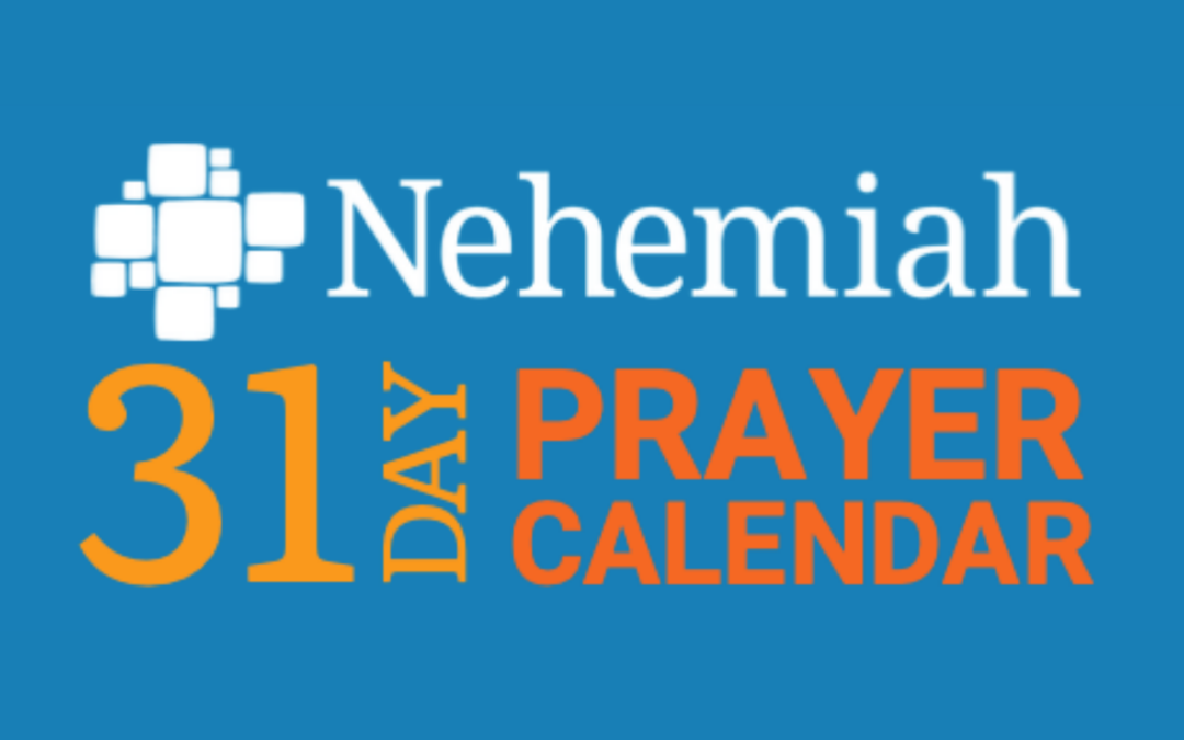 31-Day Prayer Calendar